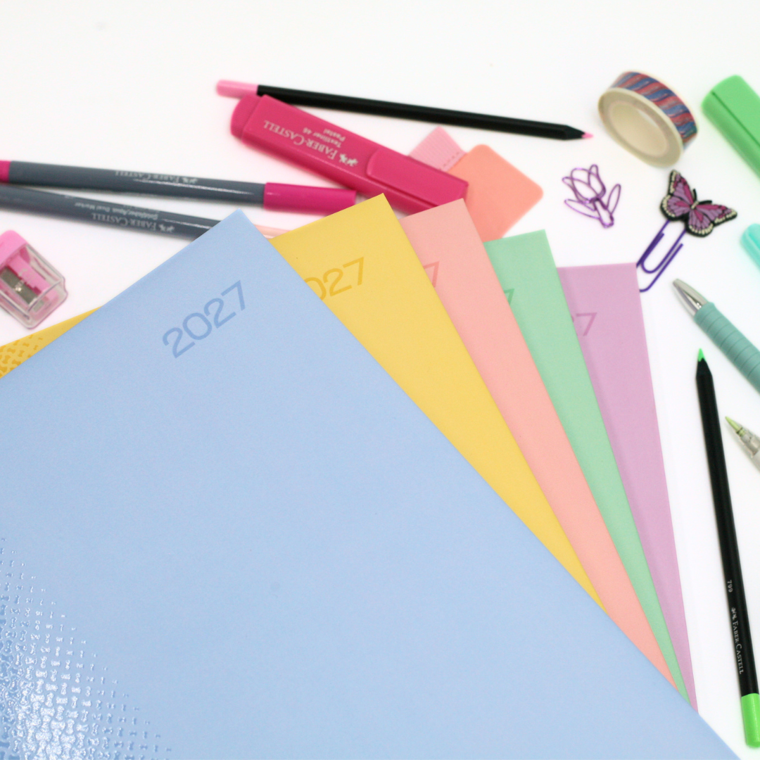 Pastel A4 Diary 2027