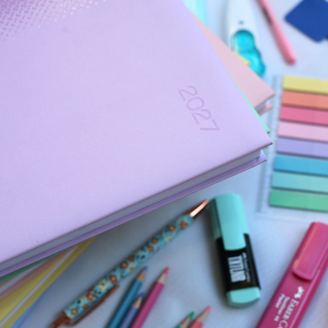 Pastel 2027 A4 Page-a-day Diary