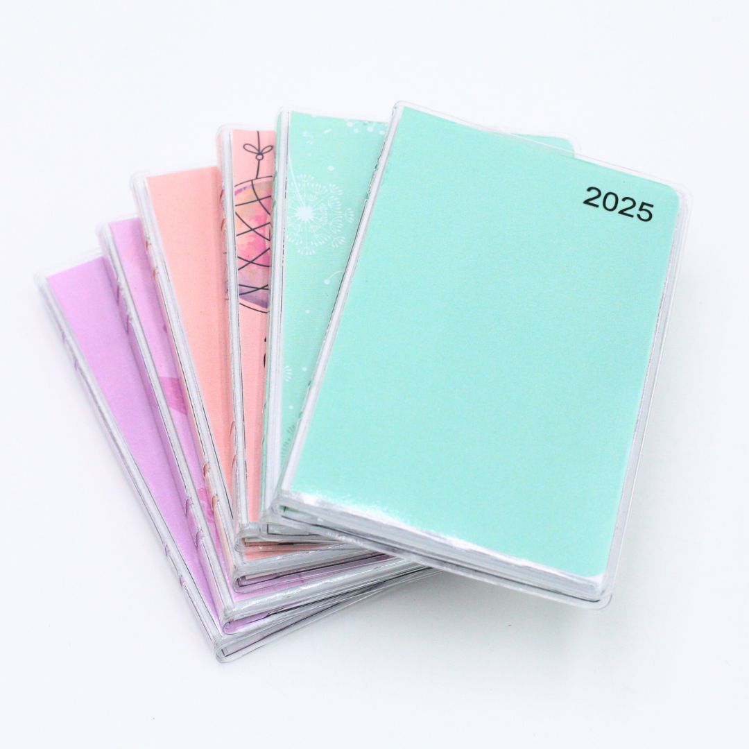 PVC Pocket Diary 2025 - Week-to-view