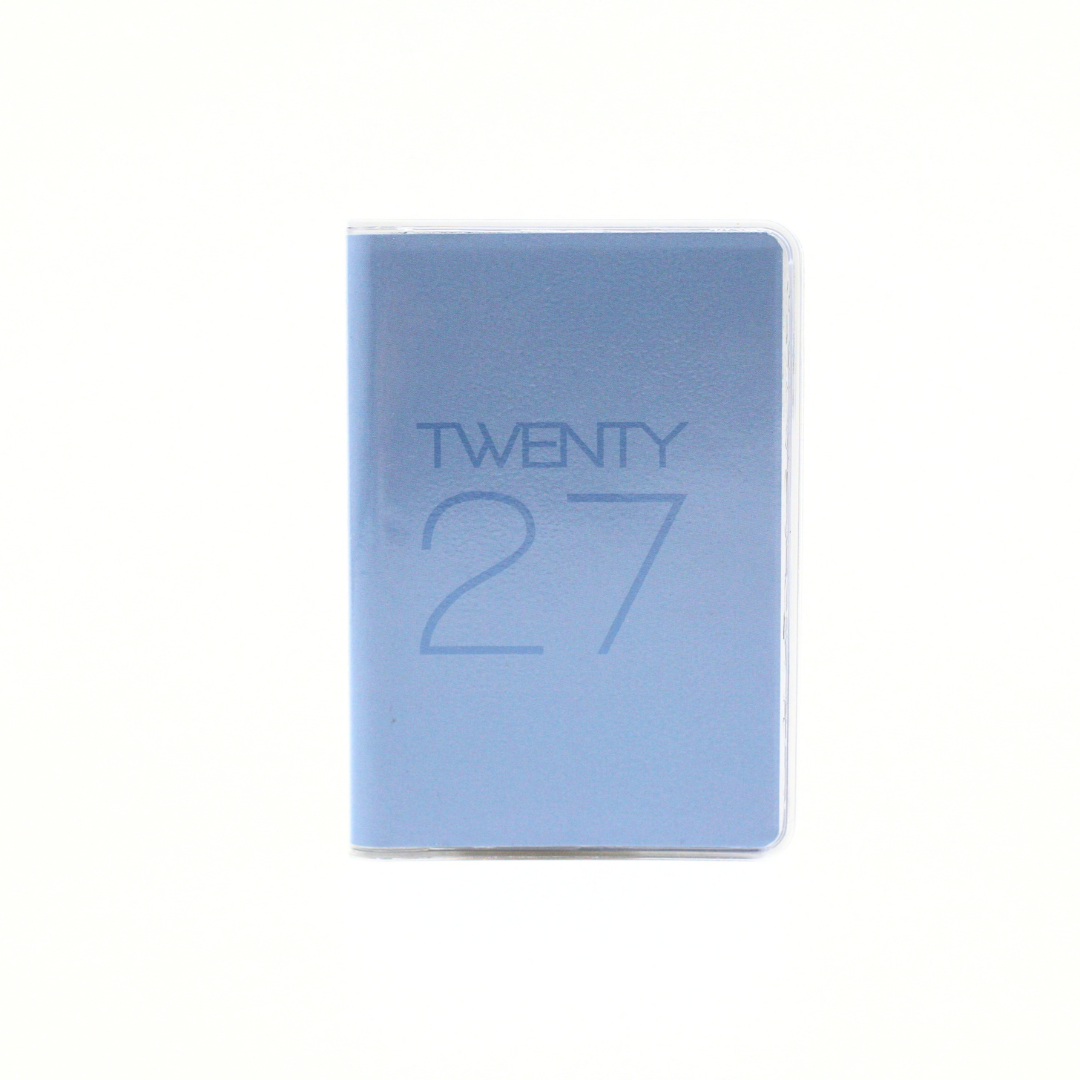 PVC Pocket Diary 2027 Week-to-view