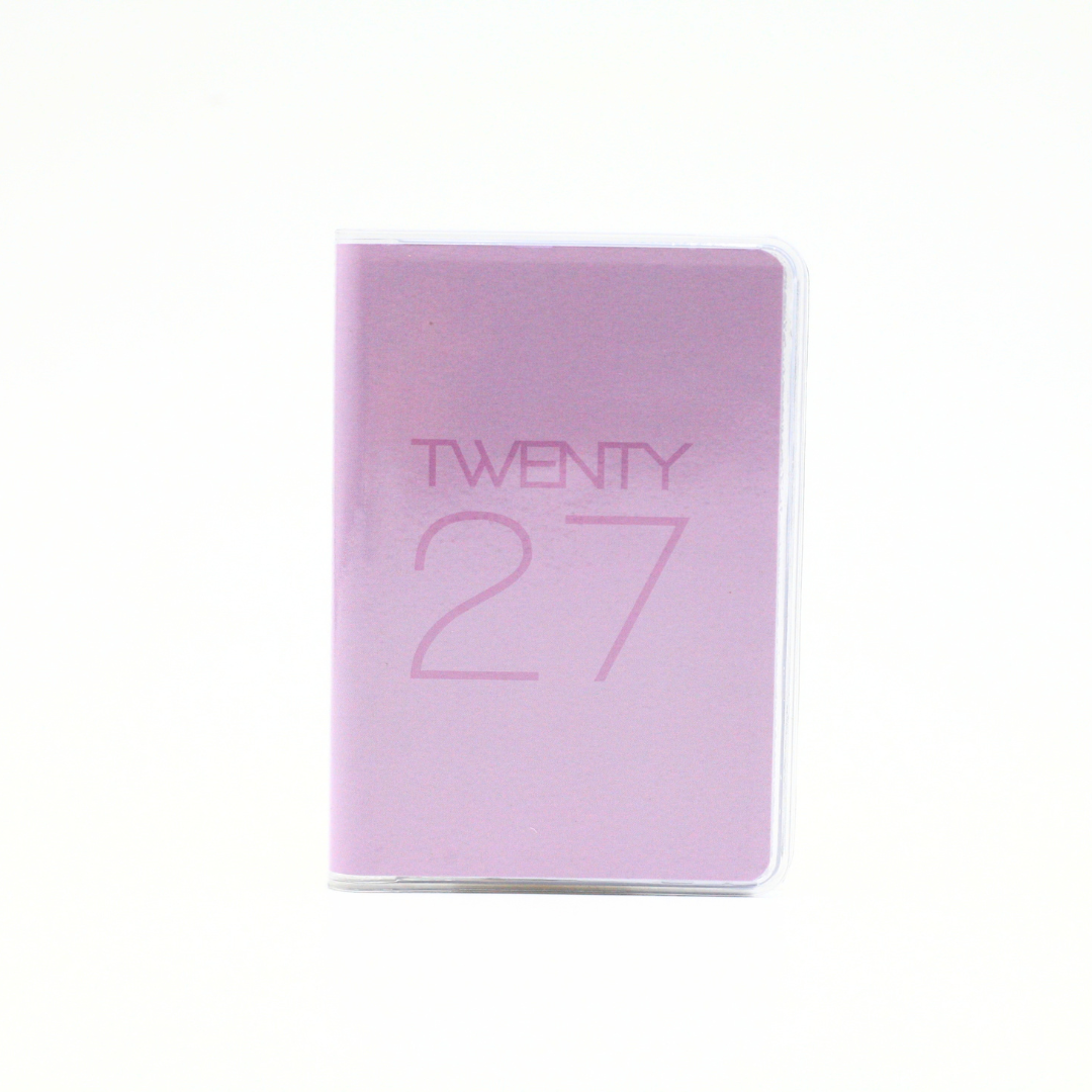 PVC Pocket Diary 2027 Week-to-view
