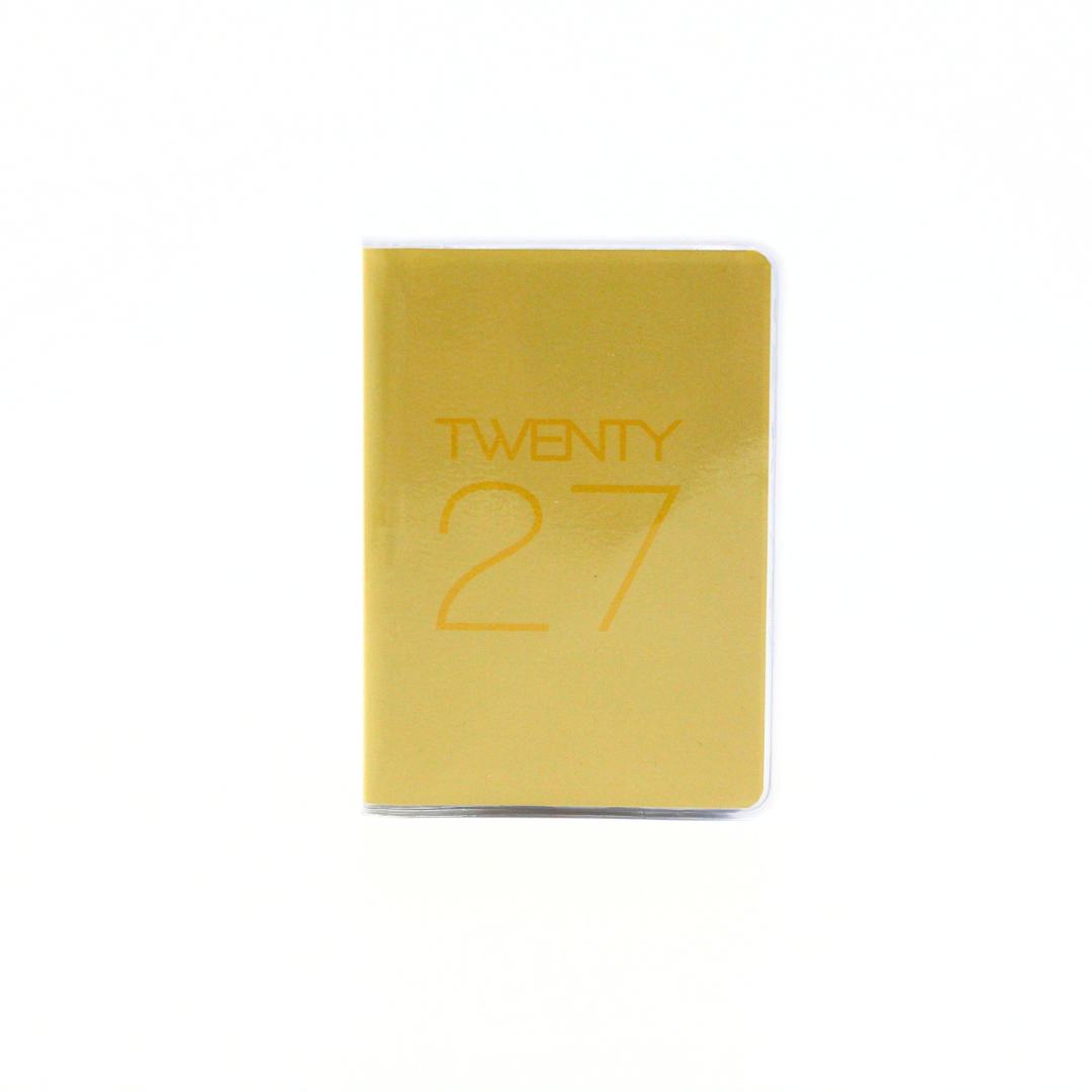 PVC Pocket Diary 2027 Week-to-view
