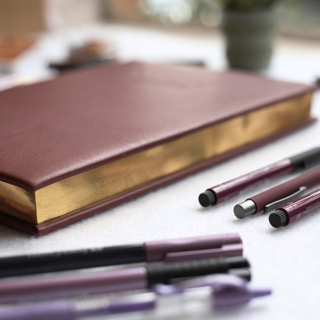 Rustik Mauriati Executive Diary - Leather