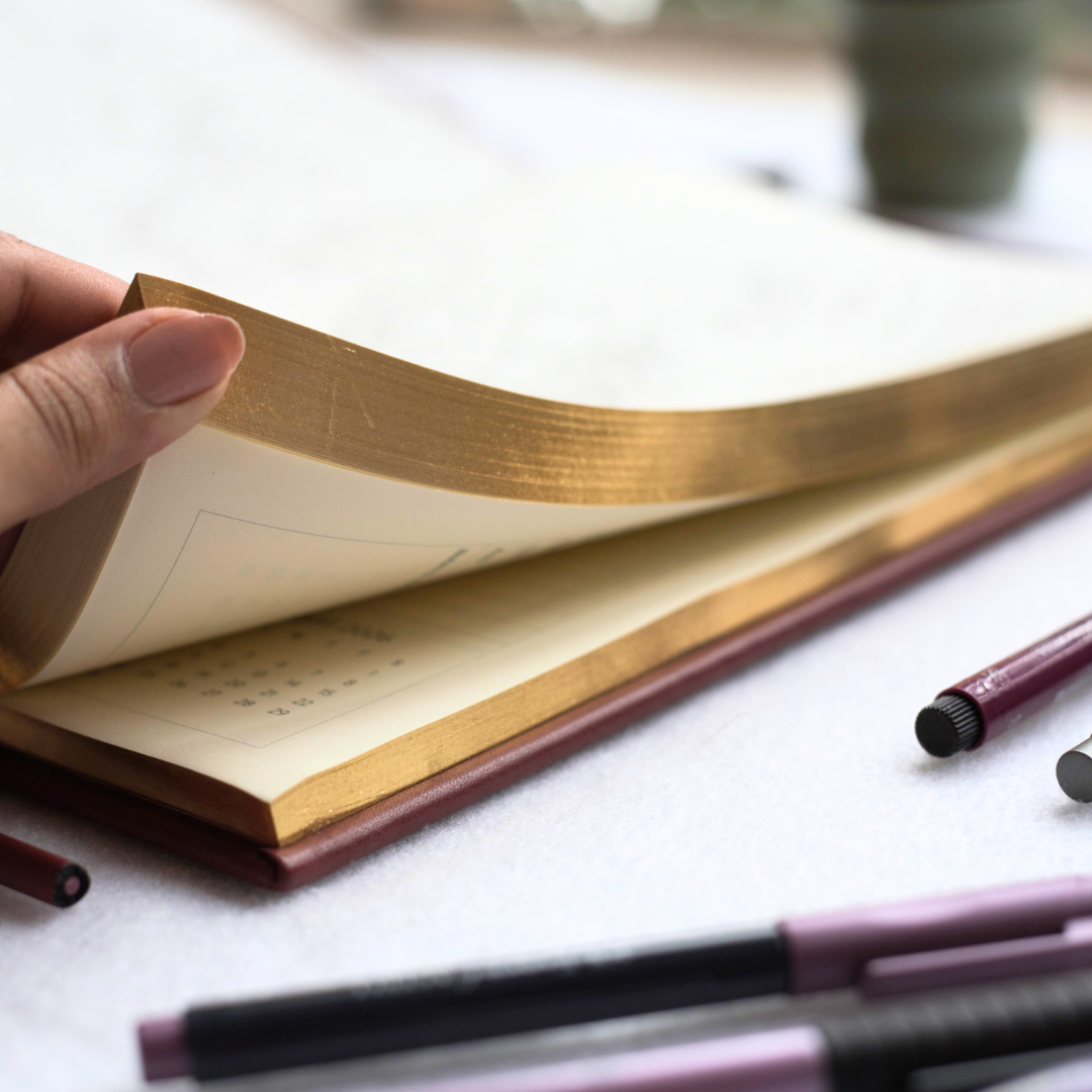 Rustik Mauriati Executive Diary - Leather