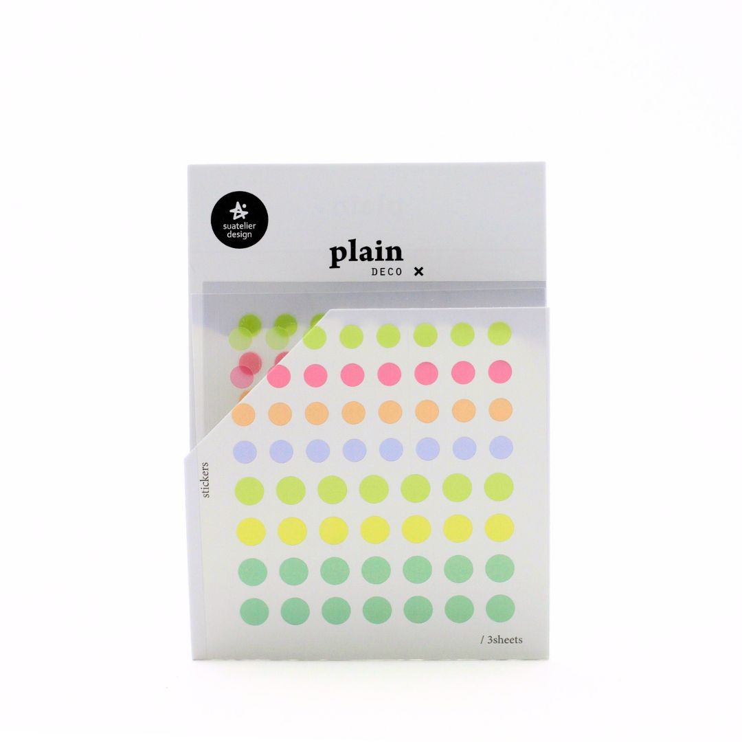 Rainbow Dots Sticker Pack