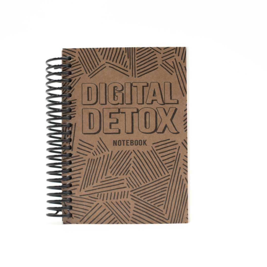 Digital Detox A6 Wirebound Journal