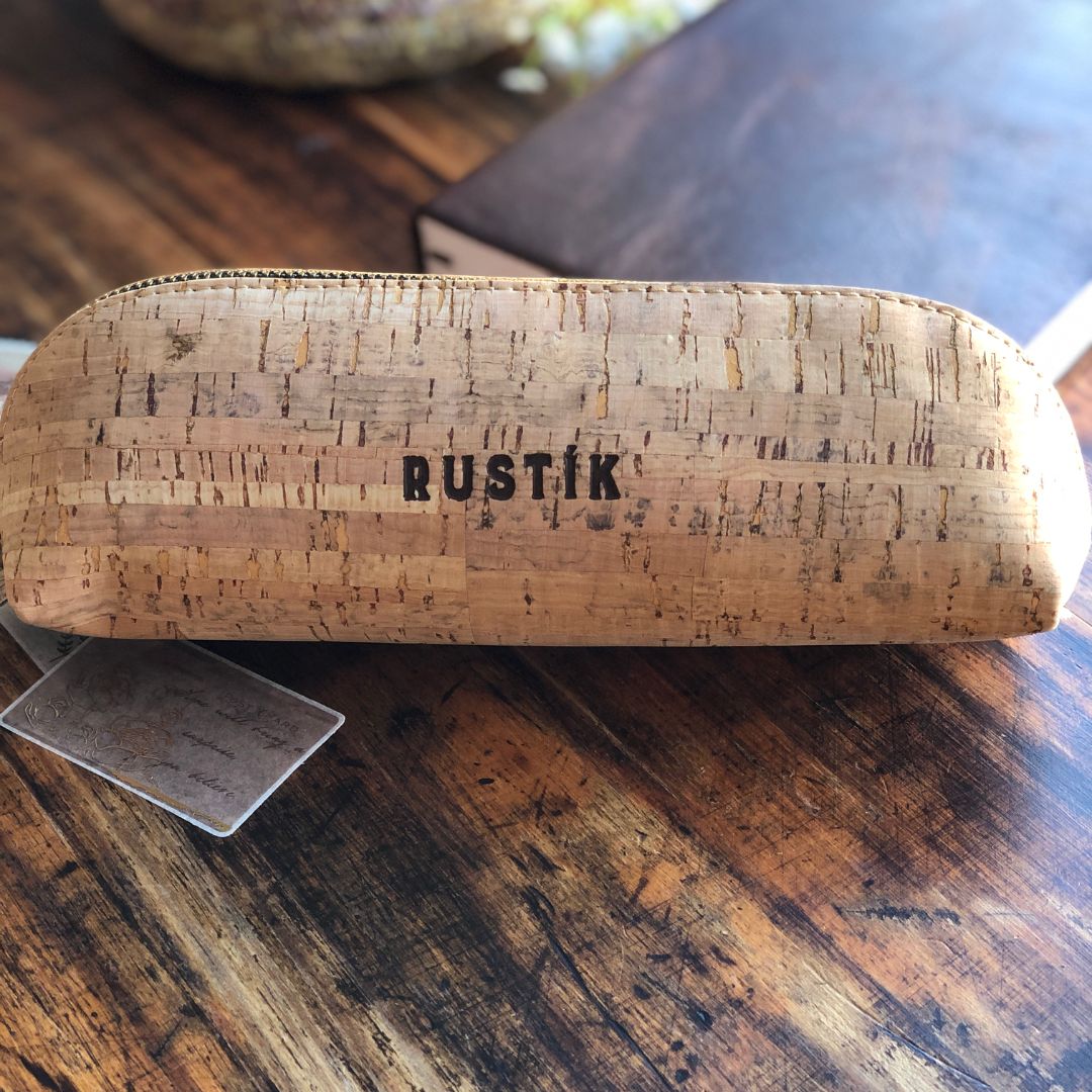 Rustik cork pencil bag