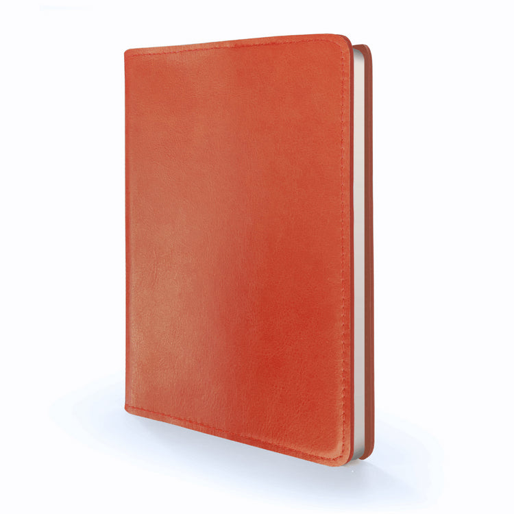 Rustik slip on cover journal - coral