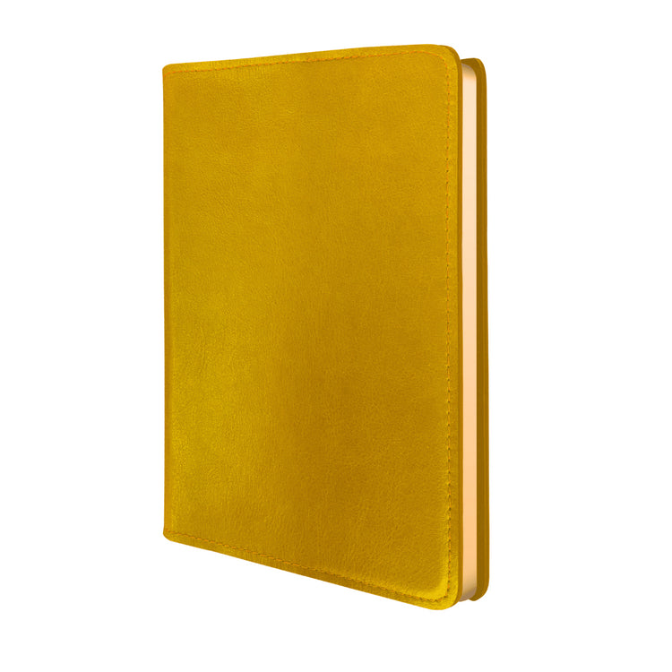 Rustik slip on cover journal - ochre