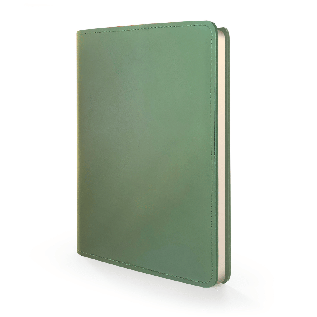 Rustik slip on cover journal - sage