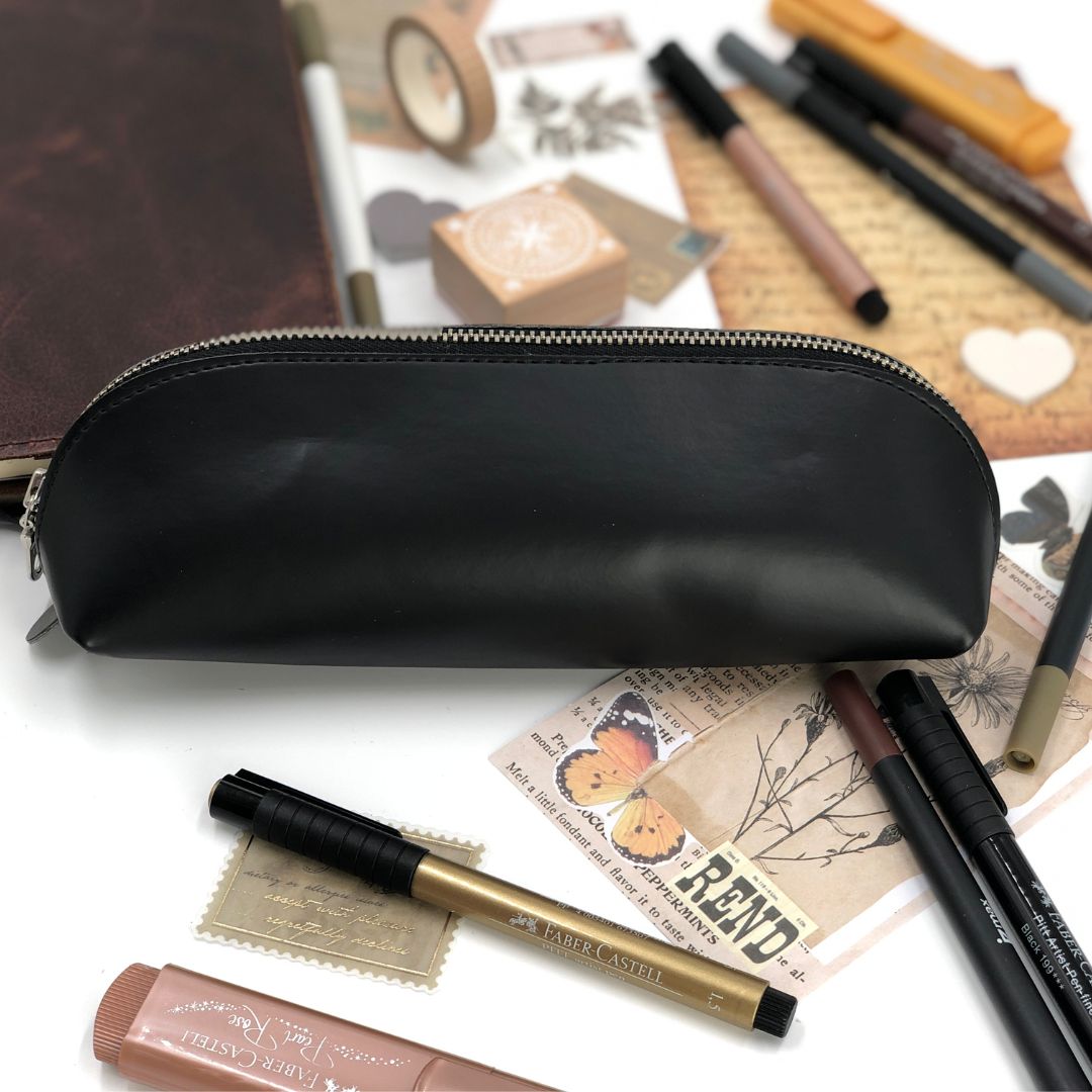 Scribblz black pencil bag