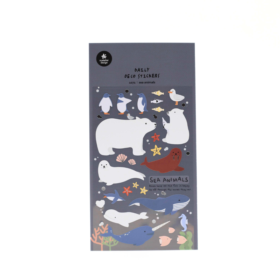 Sea Animals Sticker Pack
