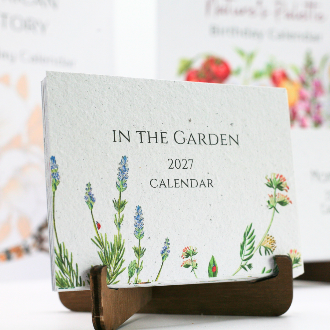 In The Garden Seed Paper 2027 Calendar
