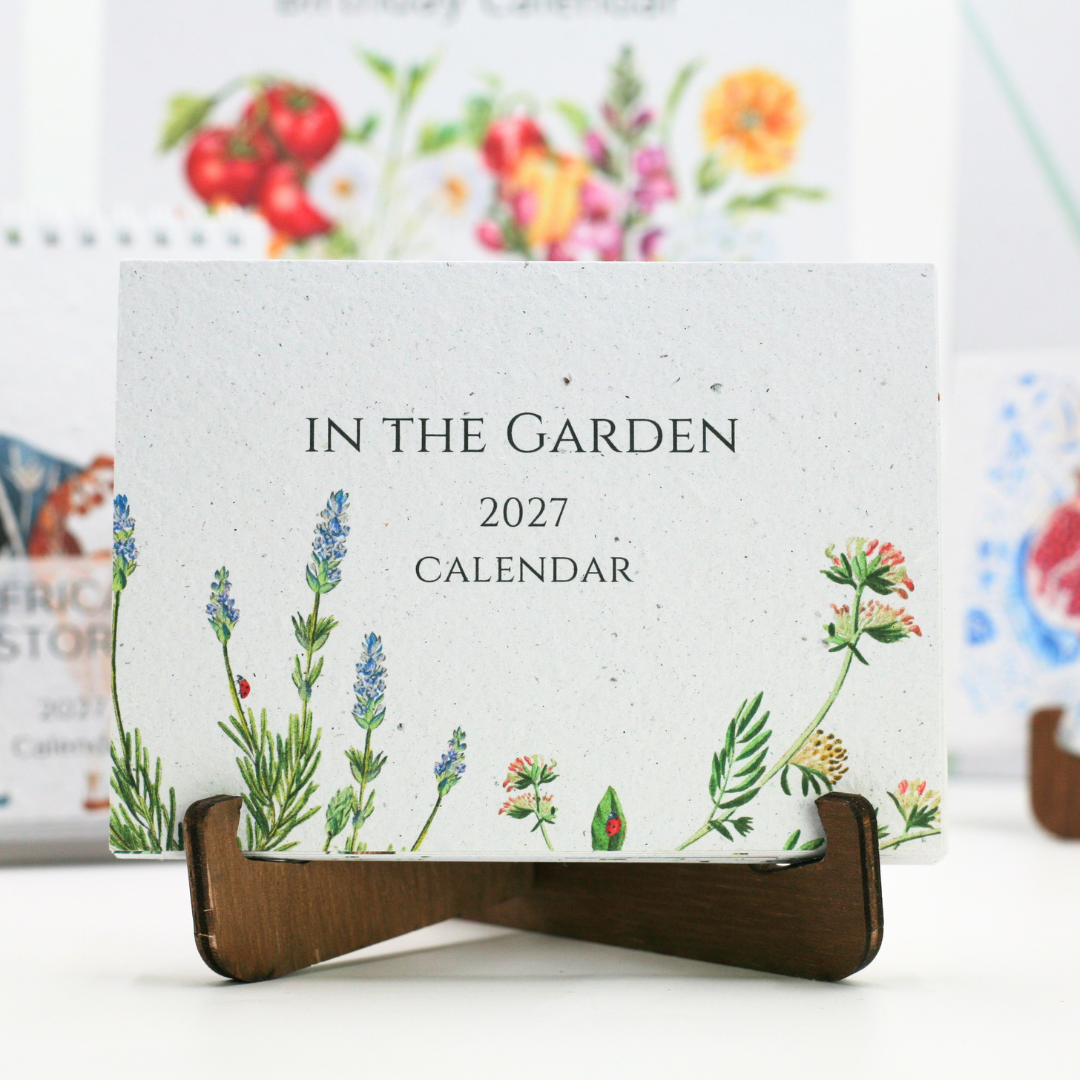 In The Garden Seed Paper 2027 Calendar