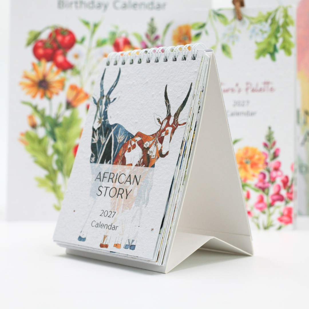 African Story Seed Paper 2027 Tent Calendar