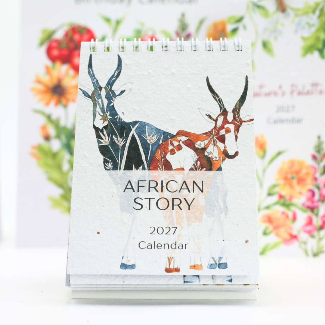 African Story Seed Paper 2027 Tent Calendar