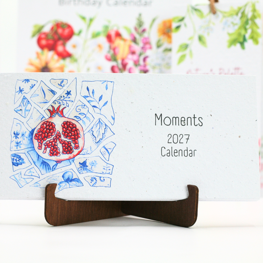 Moments Seed Paper 2027 Calendar