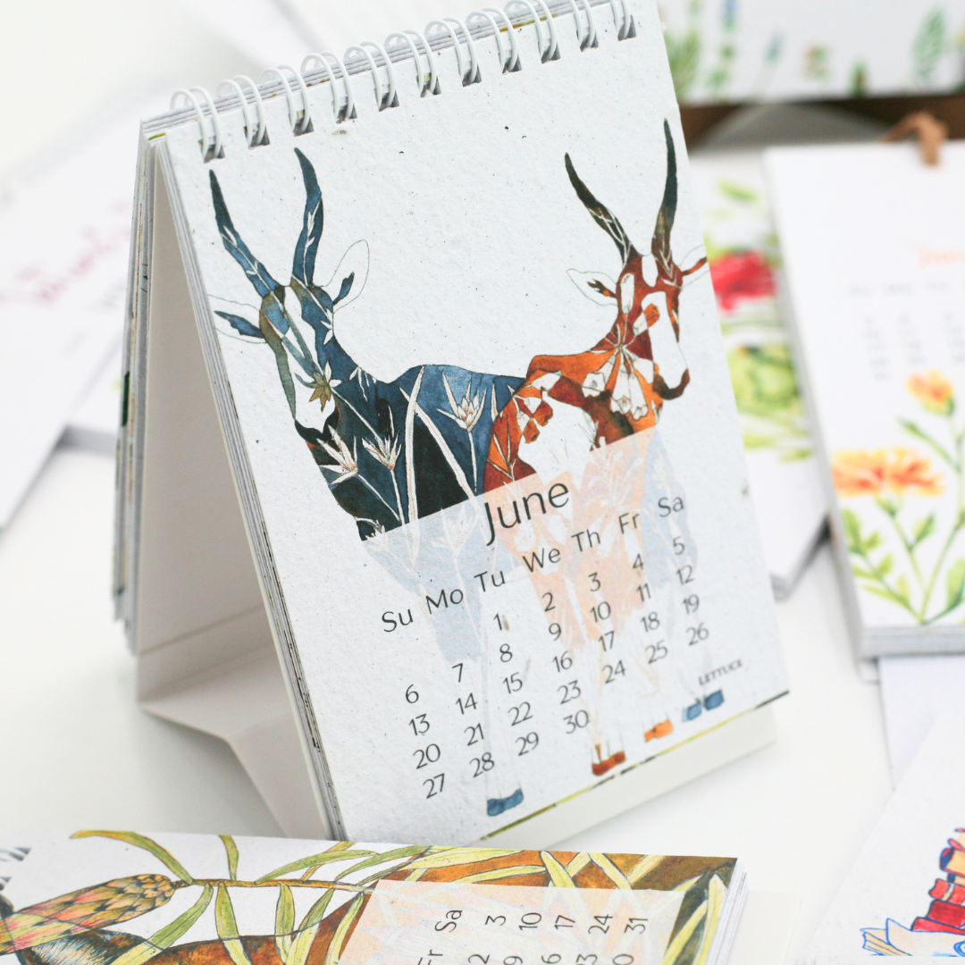 African Story Seed Paper 2027 Tent Calendar