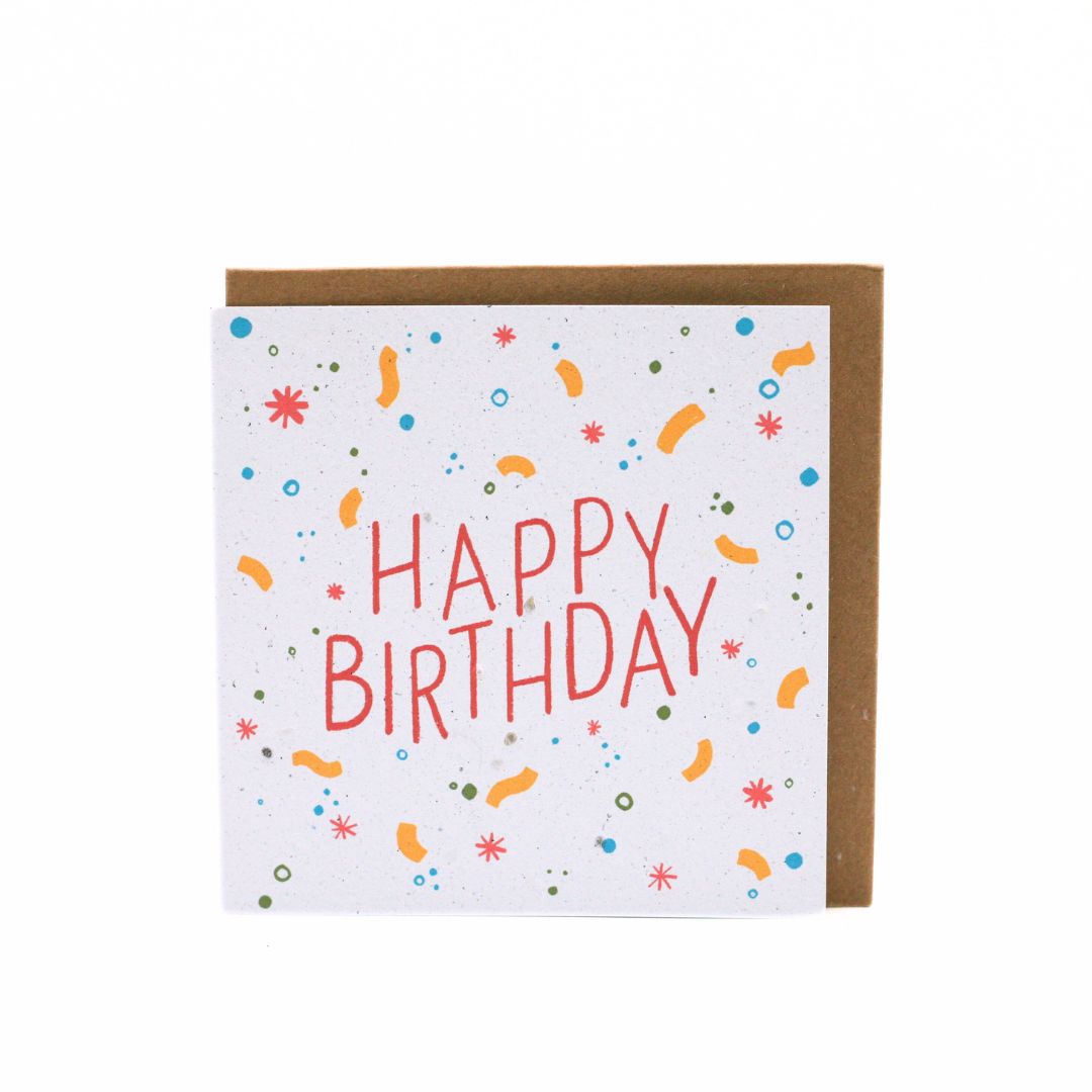 Seed Paper Greeting Cards