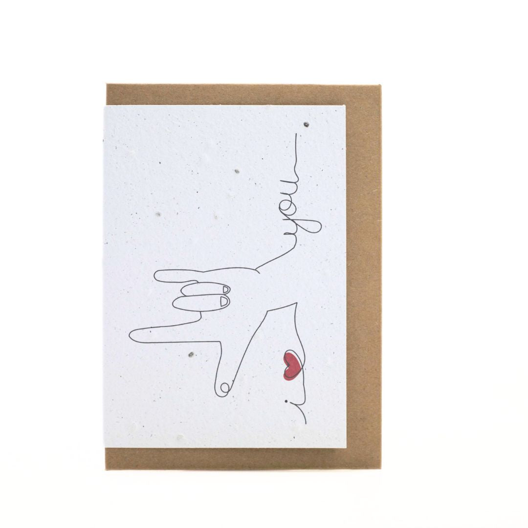Seed Paper Greeting Cards