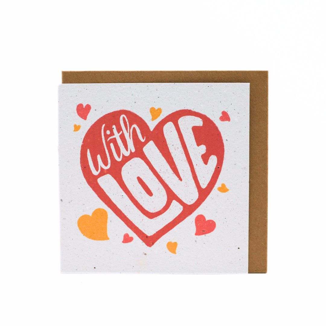 Seed Paper Greeting Cards