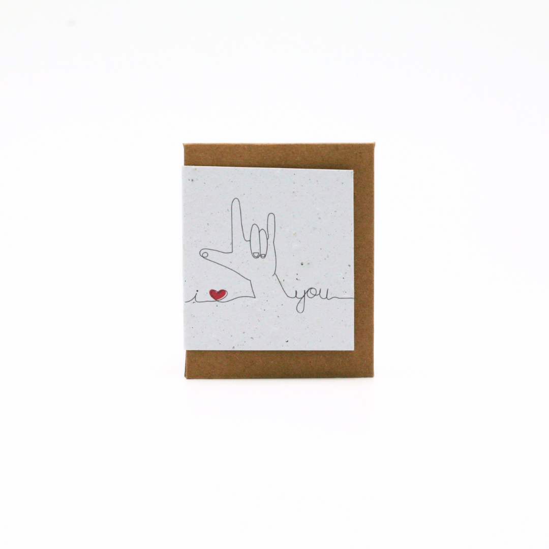 Seed Paper Mini Cards