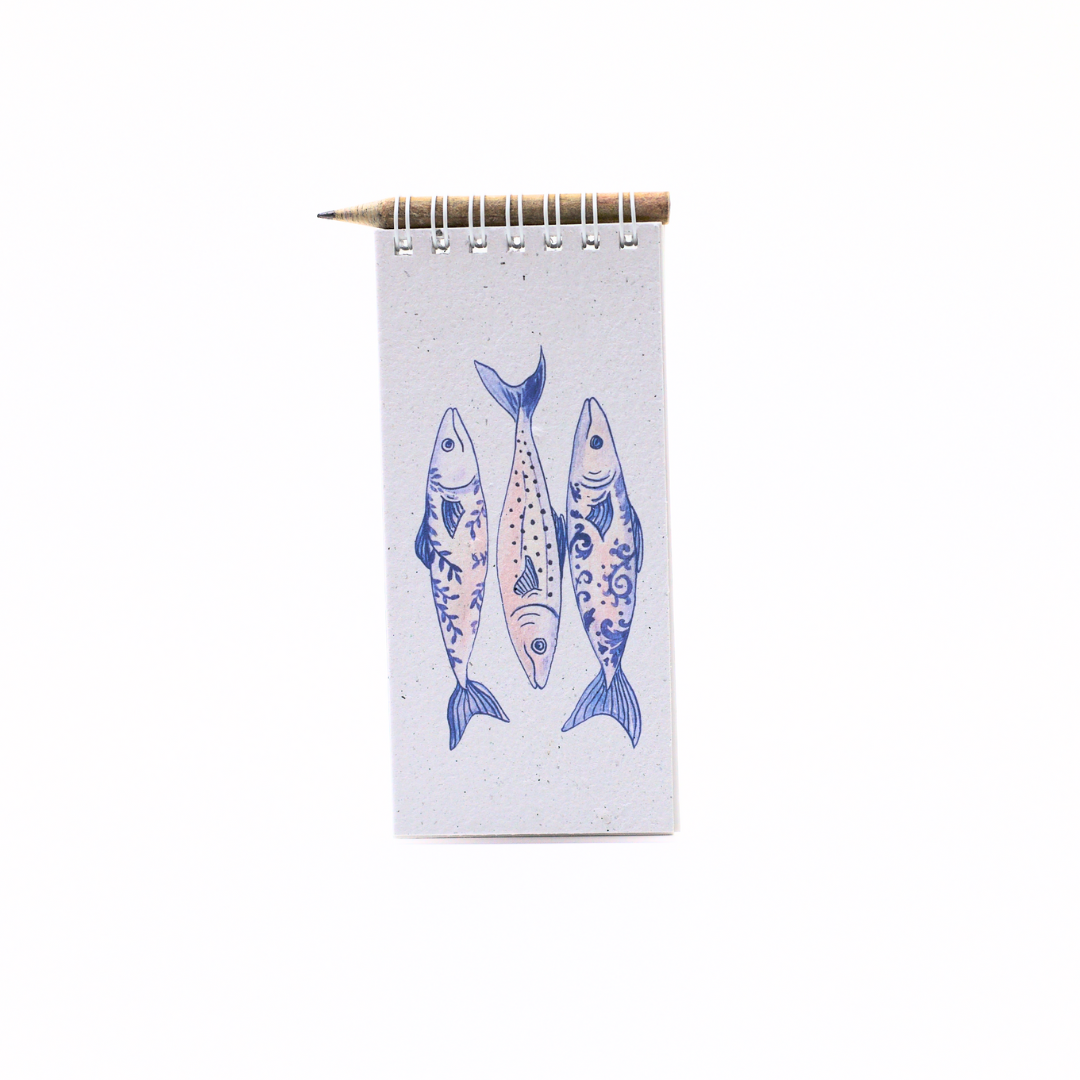 Seed Paper Shopping Notepad with MOMO Pencil