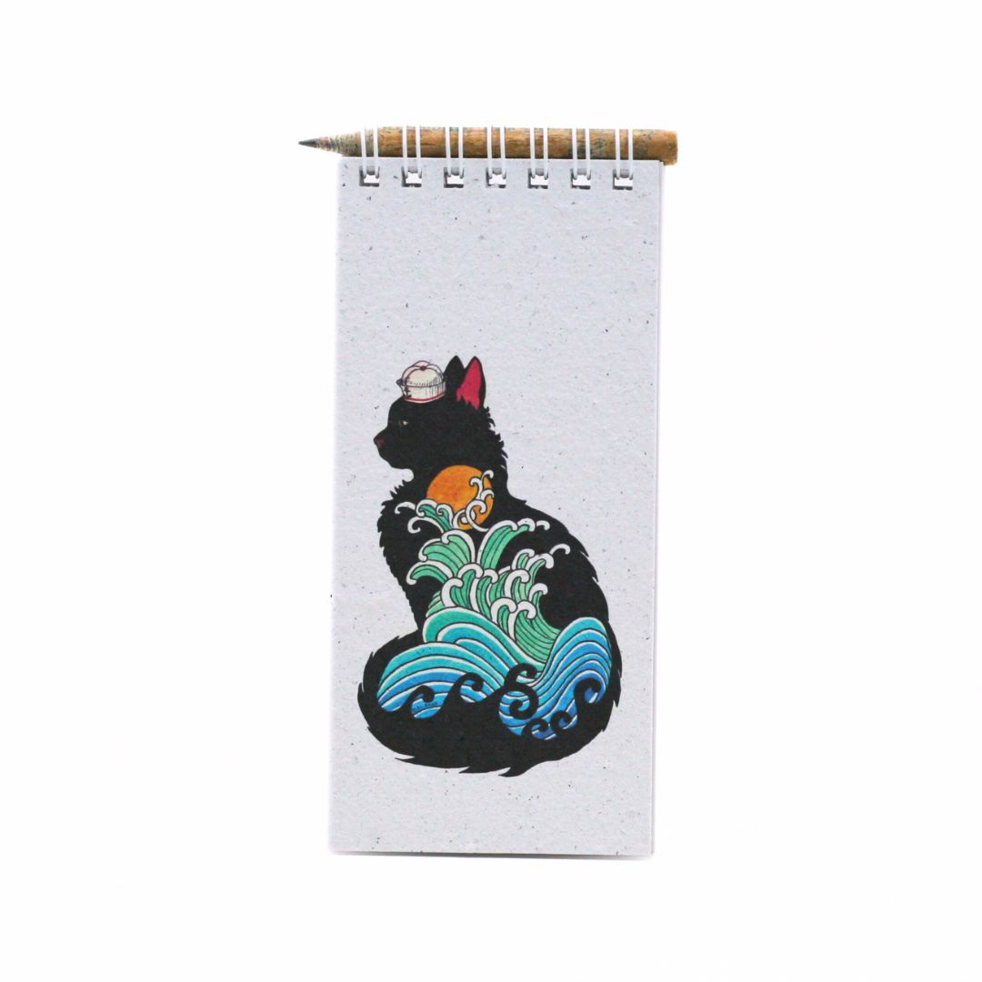 Seed Paper Shopping Notepad with MOMO Pencil