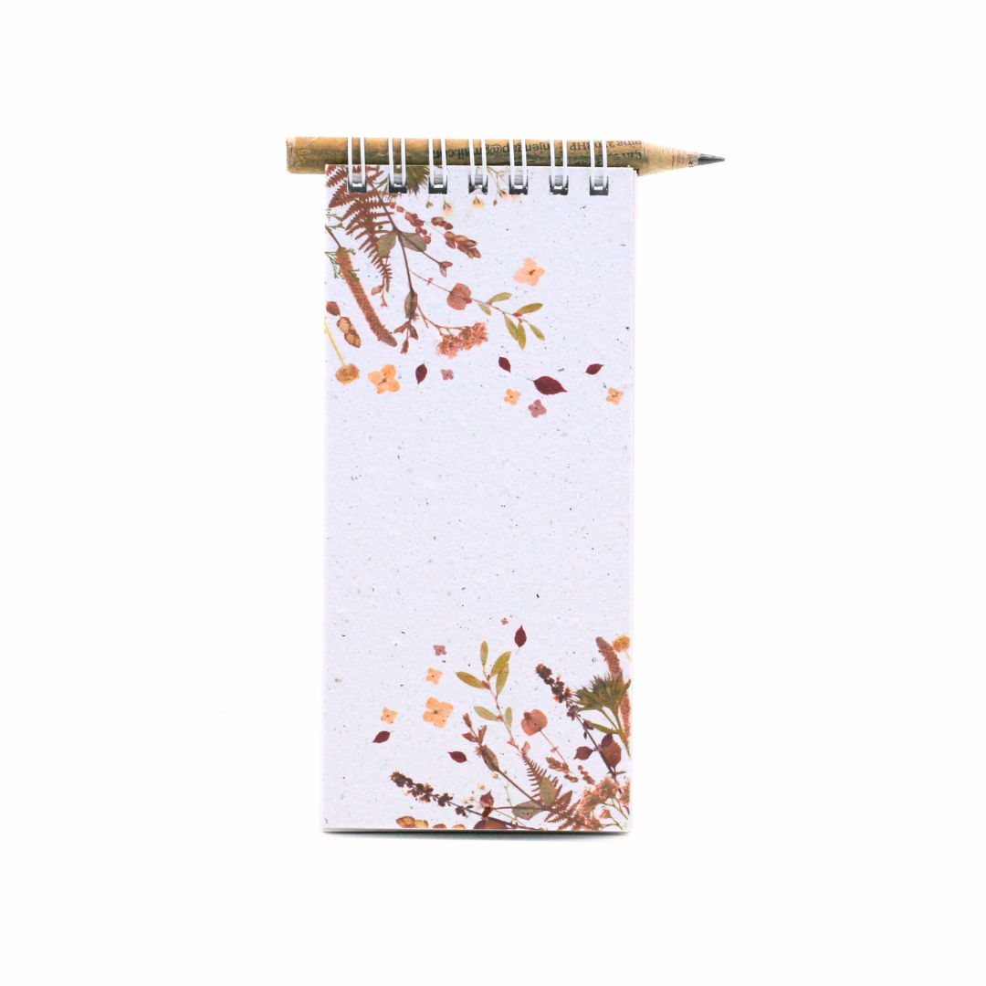 Seed Paper Shopping Notepad with MOMO Pencil