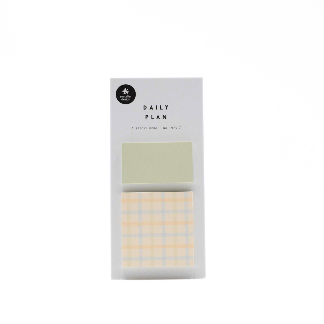 Daily Plan - Set of 2 Memo Pads