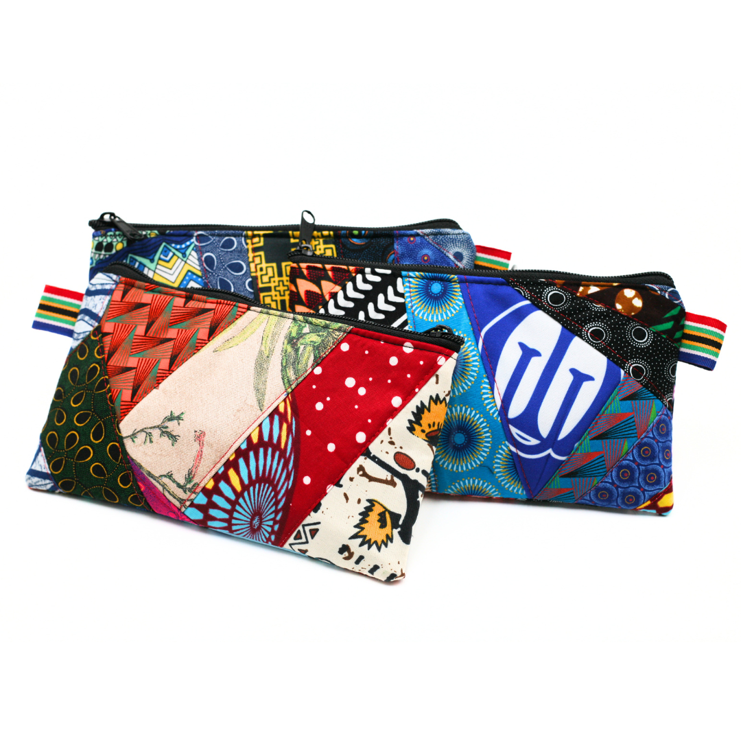 Quilted Shwe Shwe Pencil Bag