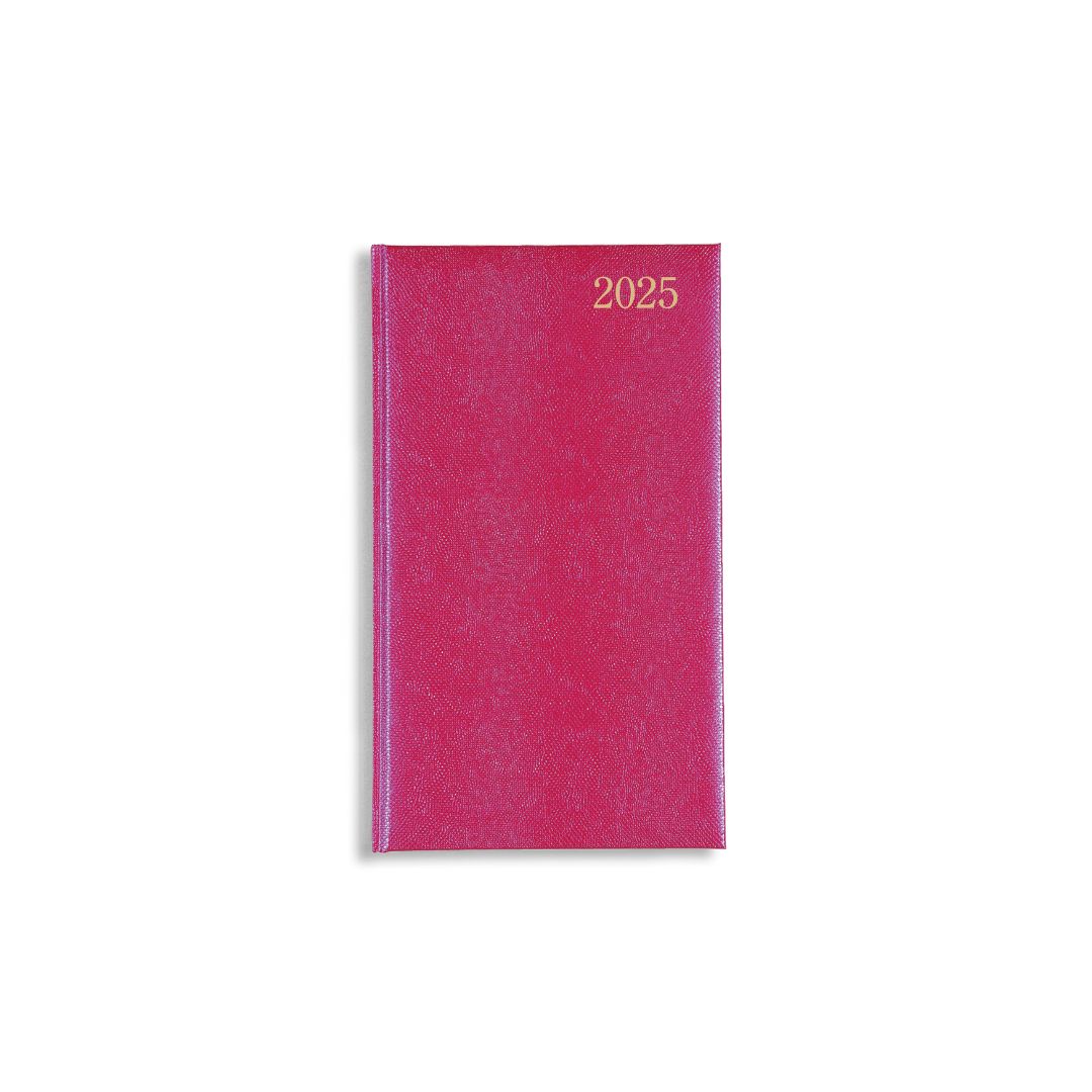 Padded Slimline Lizzy Pocket Diary 2025 Weektoview Diary The Papery