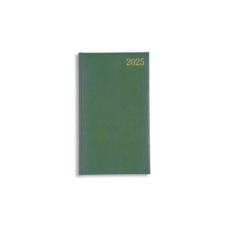 Olive Green Slimline Lizzy 2025 Diary