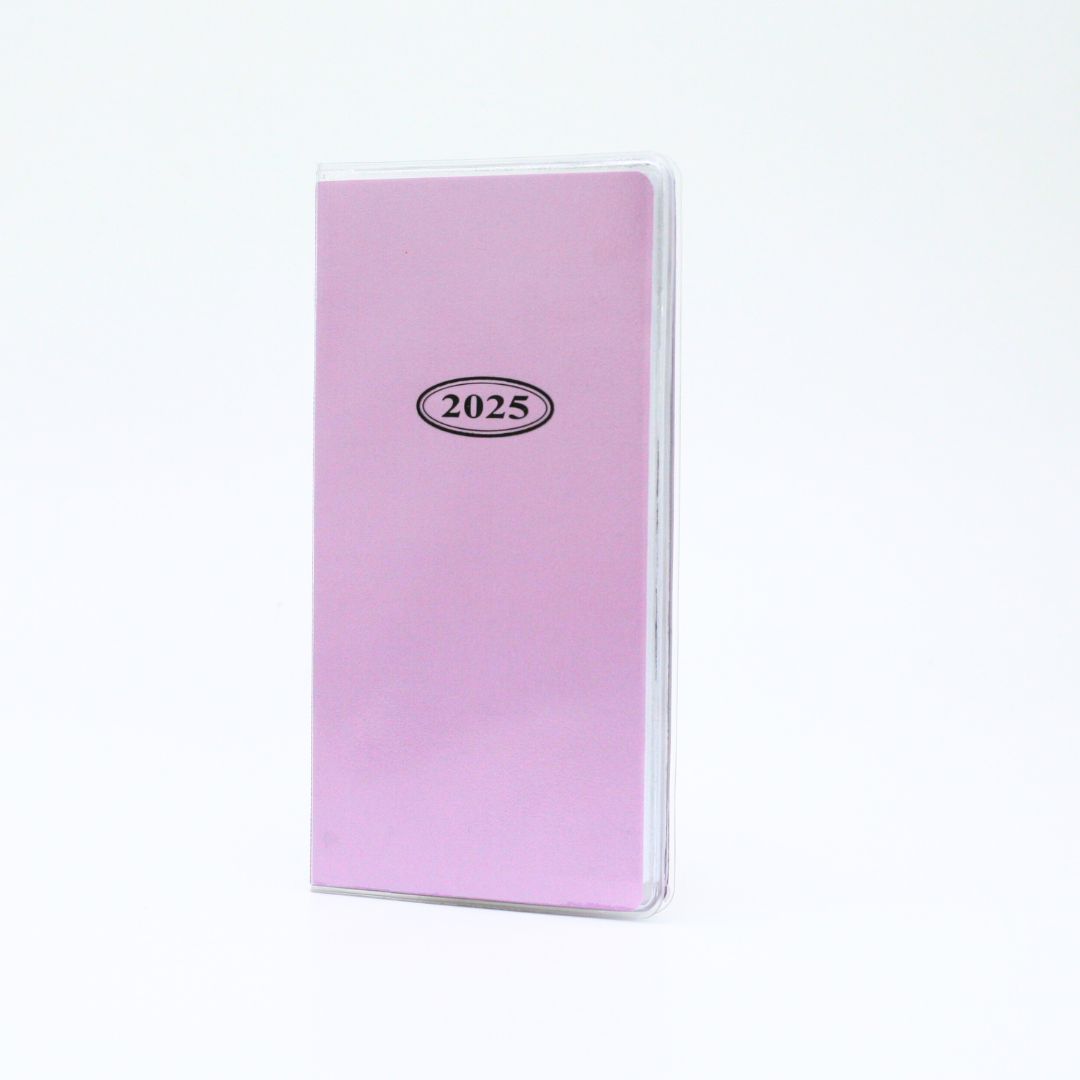 PVC Slimline Pocket Diary 2025 - 2-Week-to-view