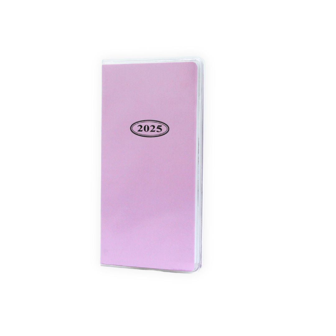 PVC Slimline Pocket Diary 2025 2-Week-to-view