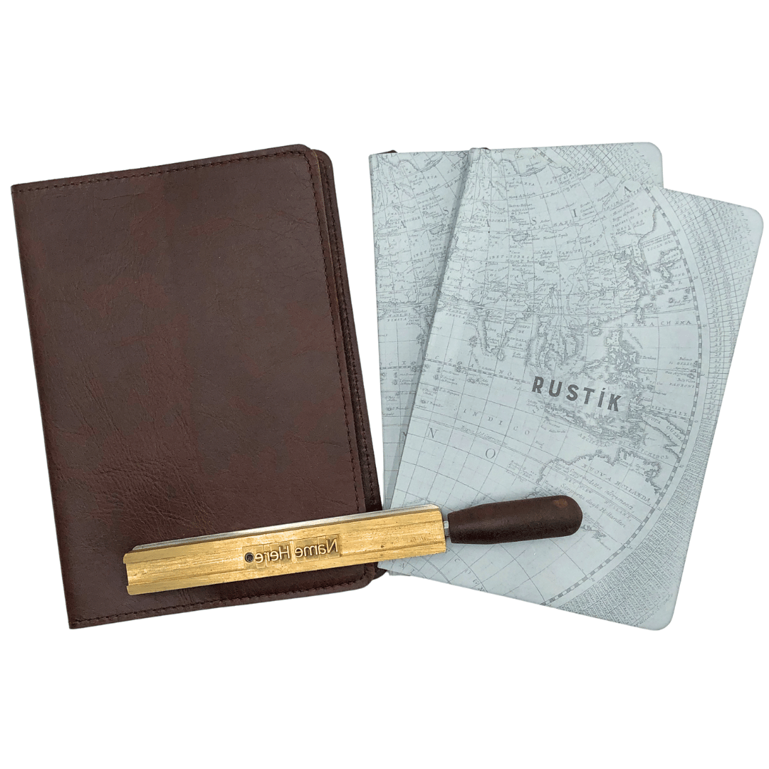 Slip On Cover + Journals + Personalised Bundle