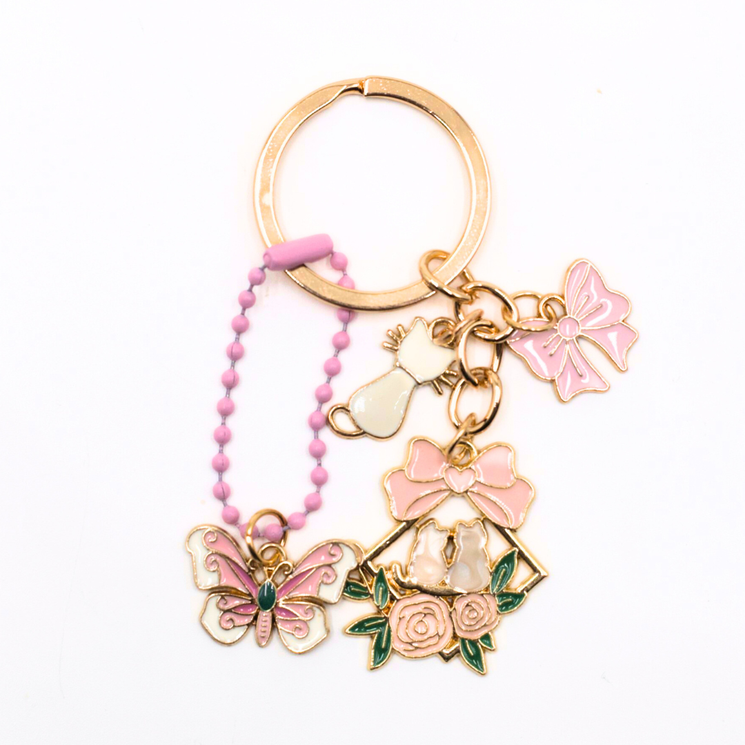 Spring Garden Key Rings