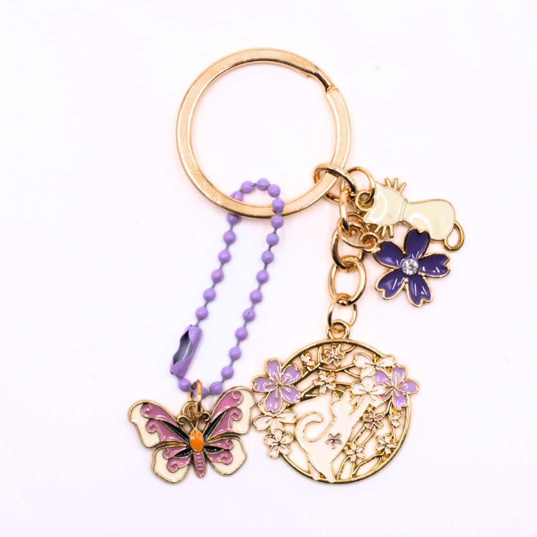 Spring Garden Key Rings