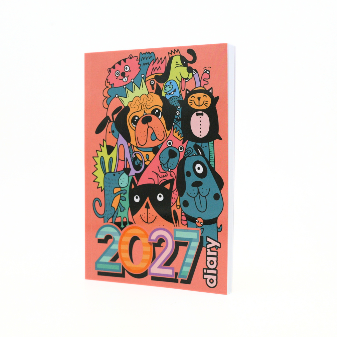 A5 School 2-Days-a-Page 2027 Diary