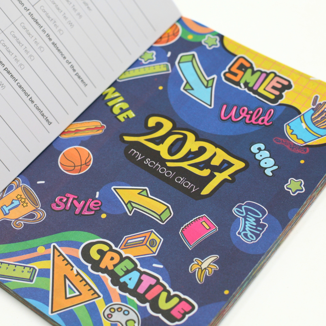 A5 School 4-Days-To-View 2027 Diary
