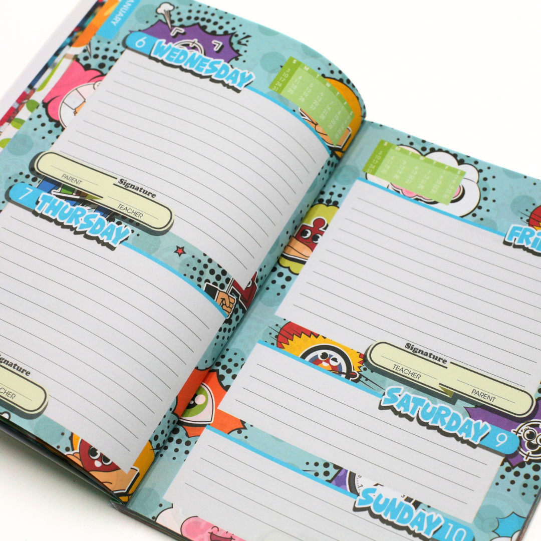 A5 School 4-Days-To-View 2027 Diary