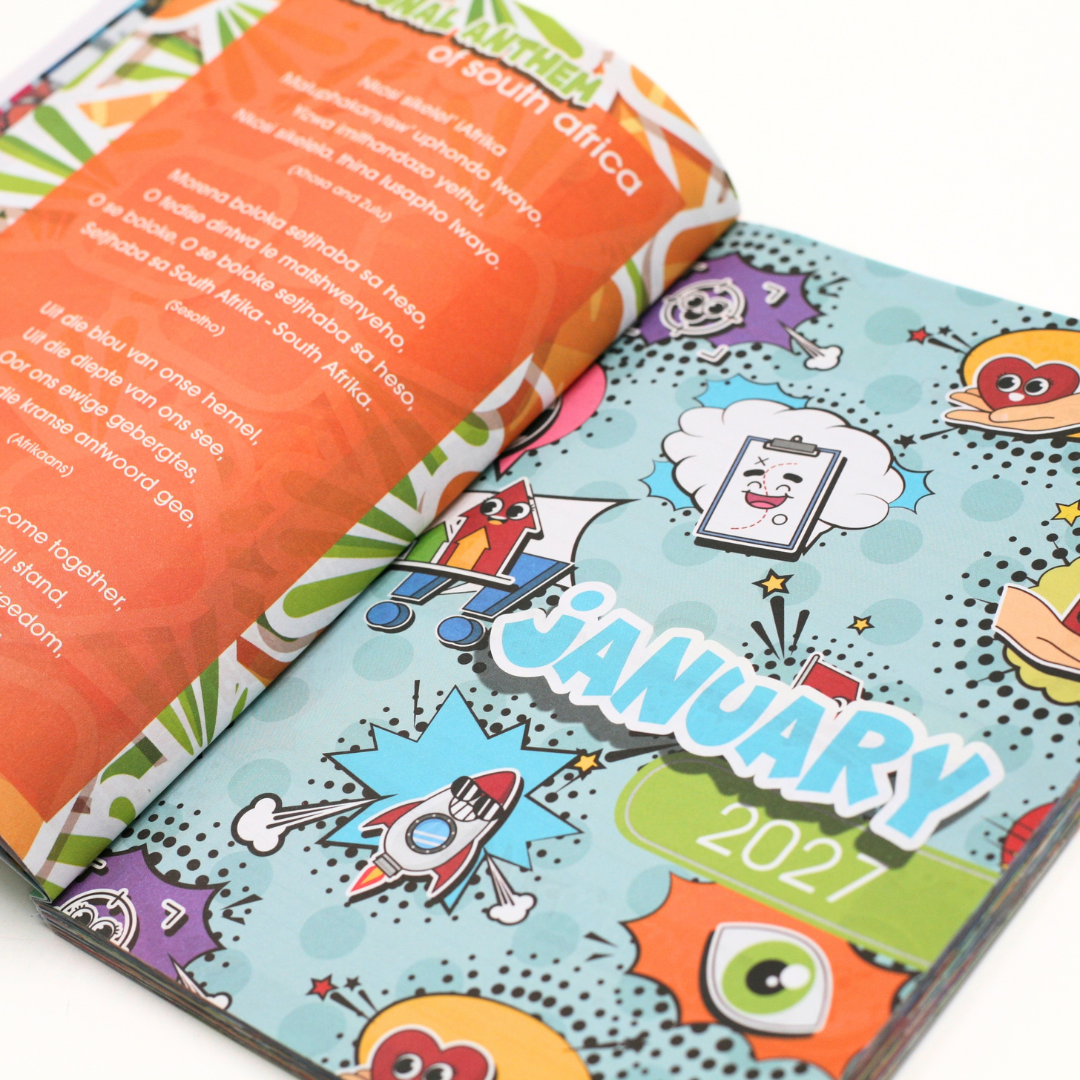 A5 School 4-Days-To-View 2027 Diary