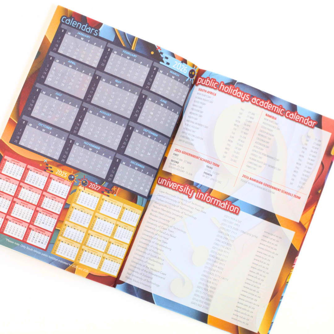 A5 School 4-Days-To-View 2026 Diary