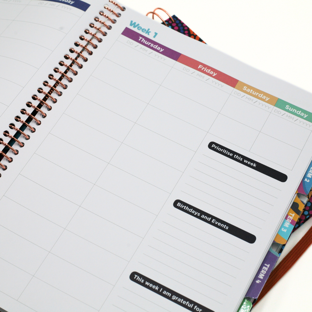 Teacher's A4 Week-to-view Planner 2027