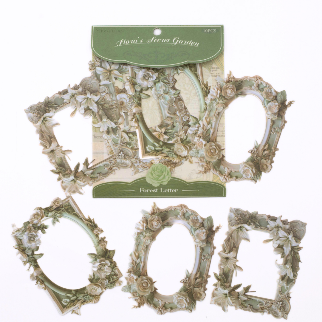 Vintage Photo Frame Stickers