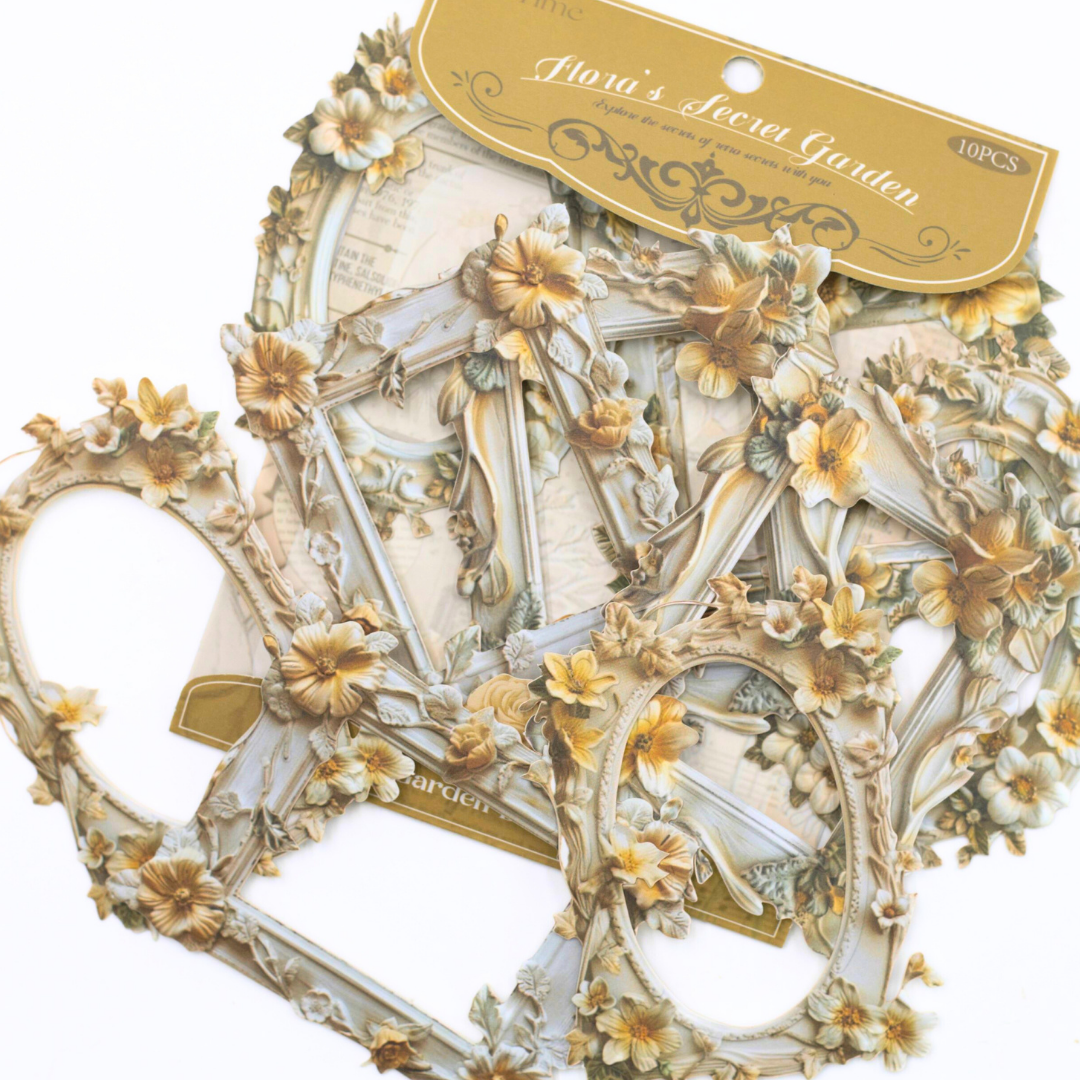 Vintage Photo Frame Stickers