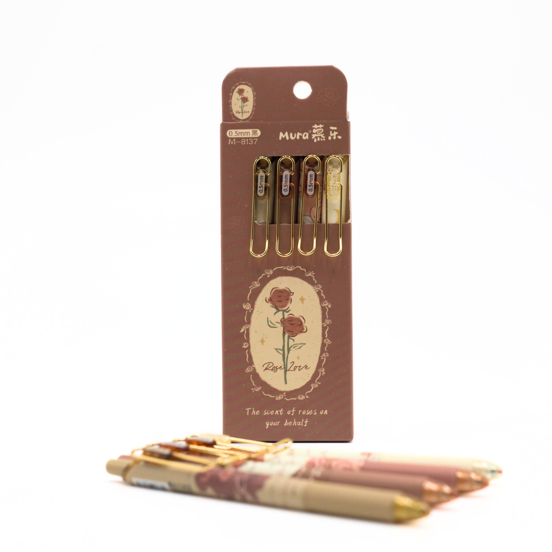 Vintage Roses Pen Set