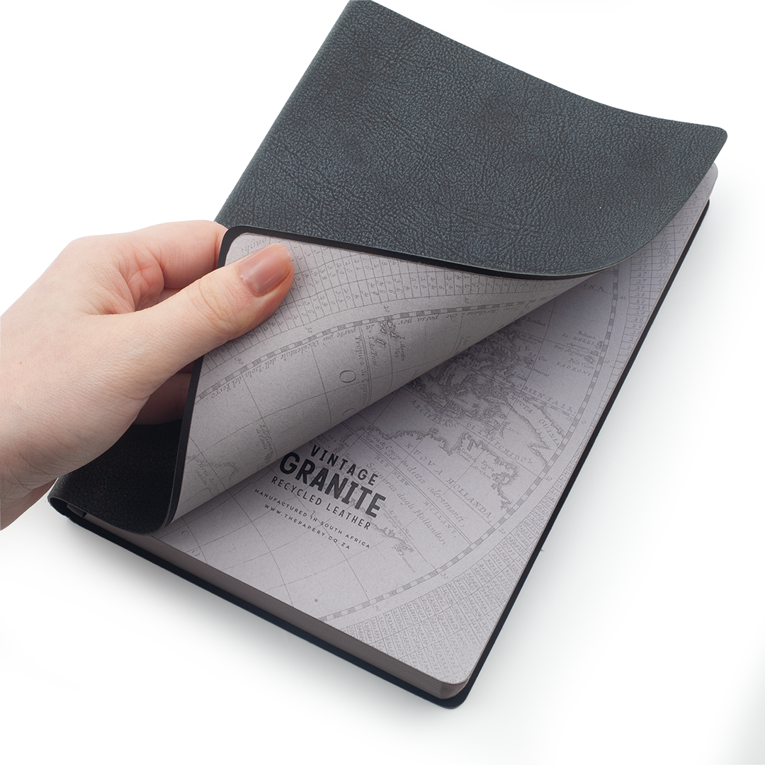Vintage Granite Flexi MultiPlanner - Recycled Leather – The Papery