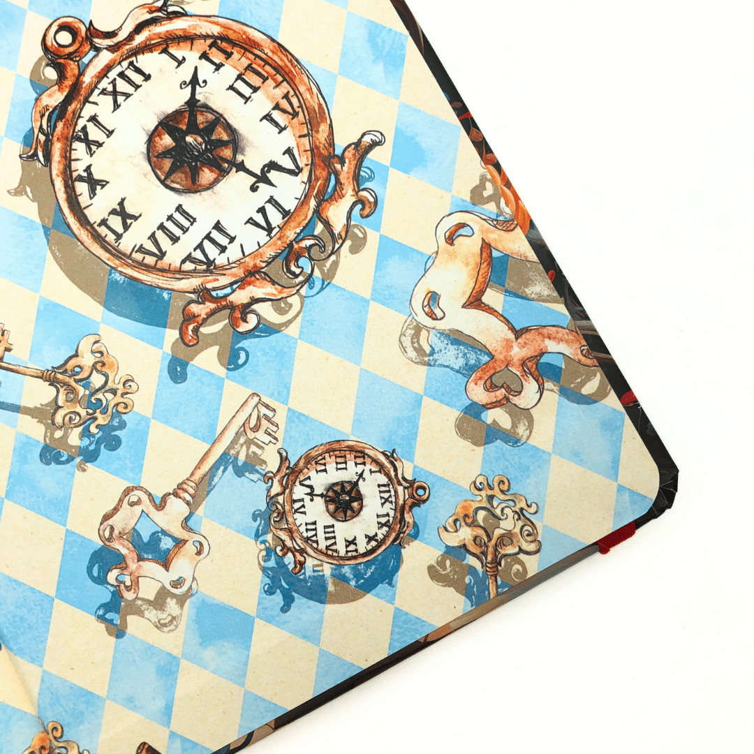 Retro Women In Wonderland Journal