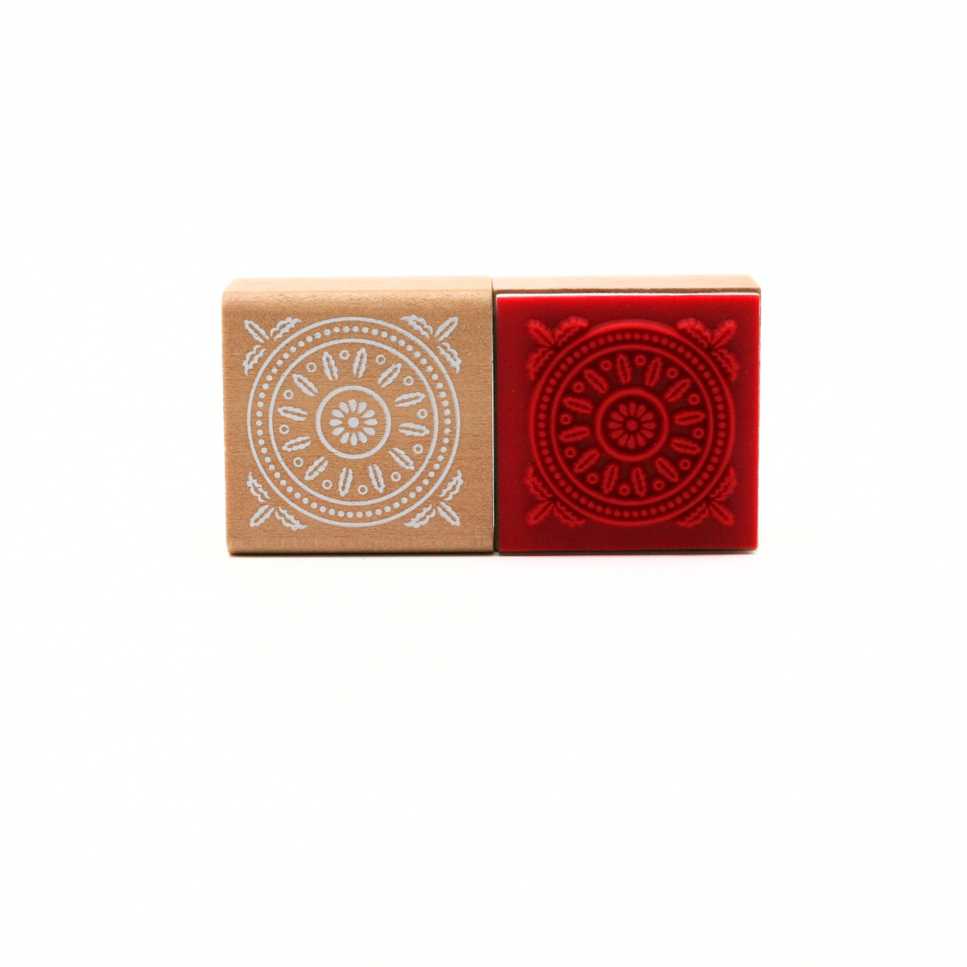 Wooden Pattern Stamps For Decorating